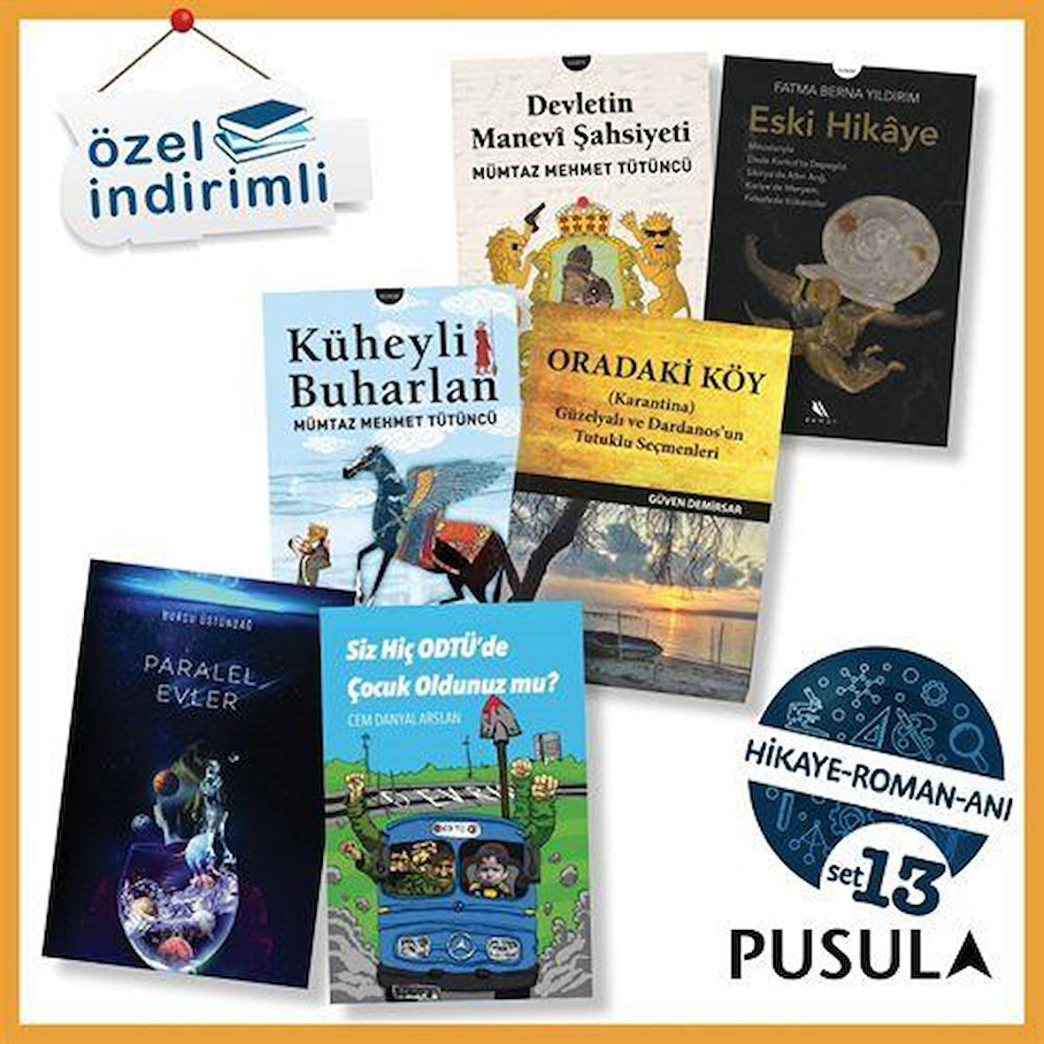Hikaye-Roman-Anı Okuma Set 13 / Kolektif