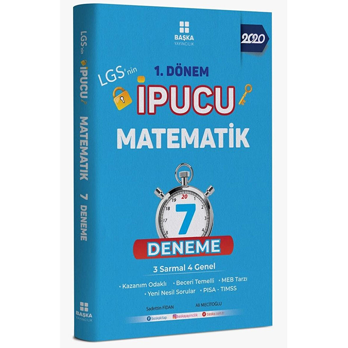 Başka Yayınları 8. Sınıf LGS 1. Dönem Matematik İpucu 7 Deneme