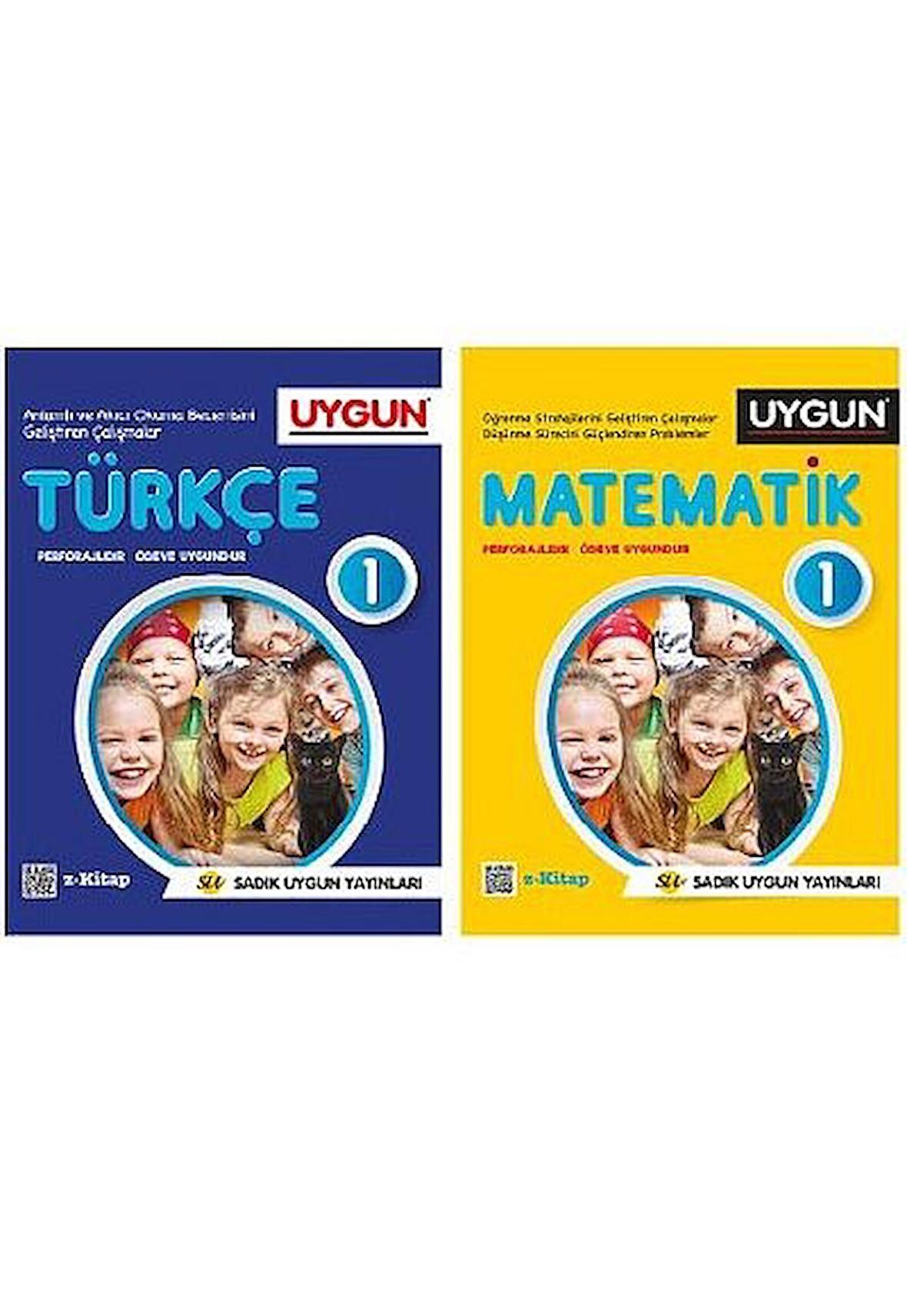 1. Sınıf Türkçe Matematik 2 Kitap SET Sadık Uygun Yayınları