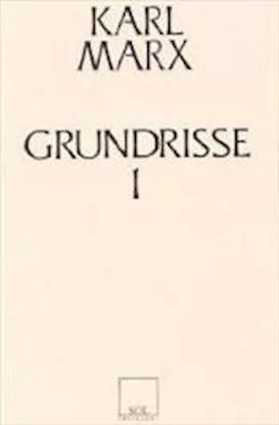 Grundrisse 1