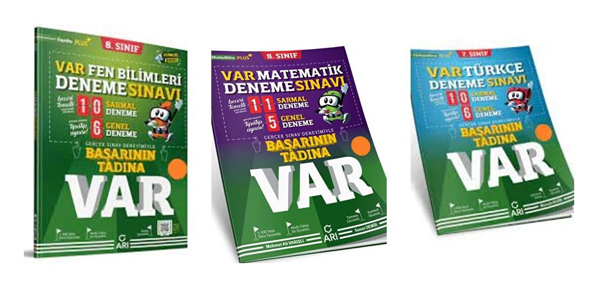 8.Sınıf Lgs Deneme Seti Var ( Türkçe+Fen+Matematik )