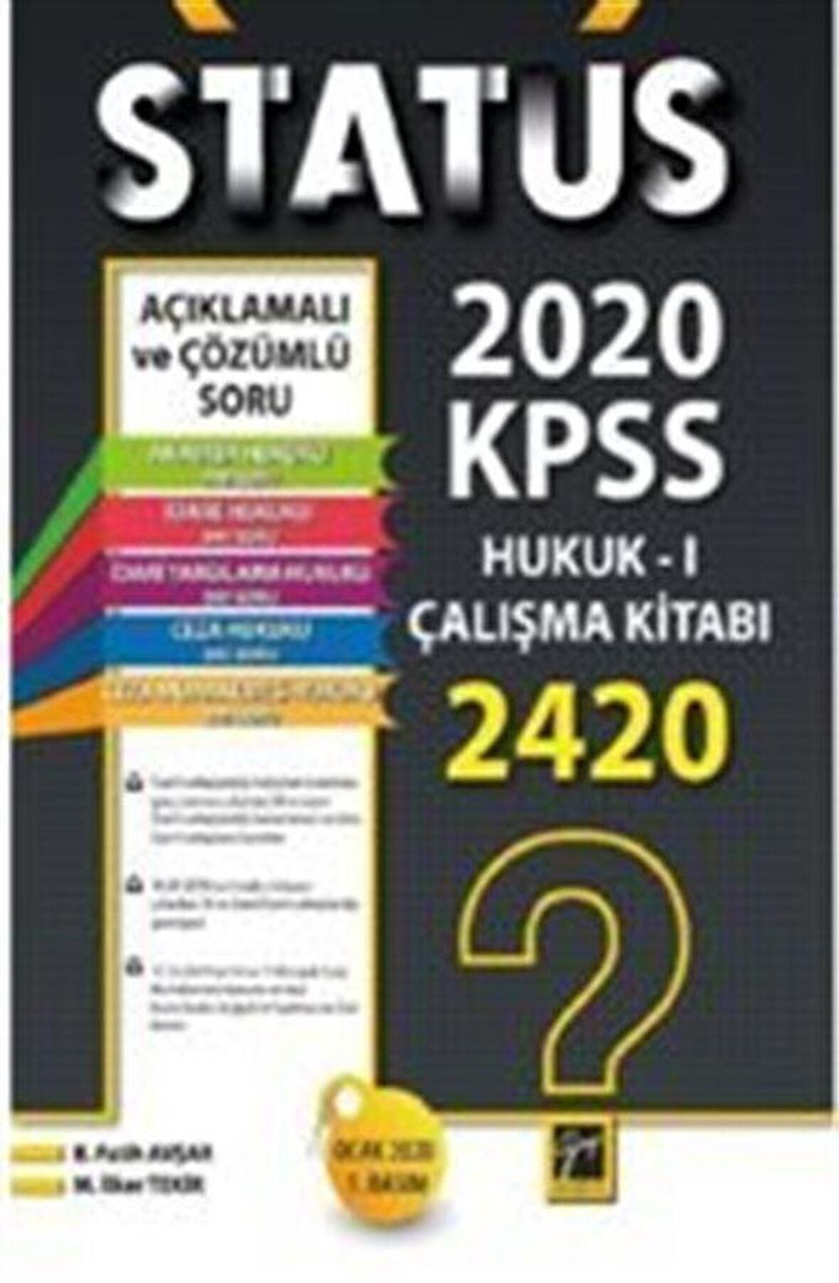 Status 2020 Kpss Hukuk - 1 Çalışma Kitabı