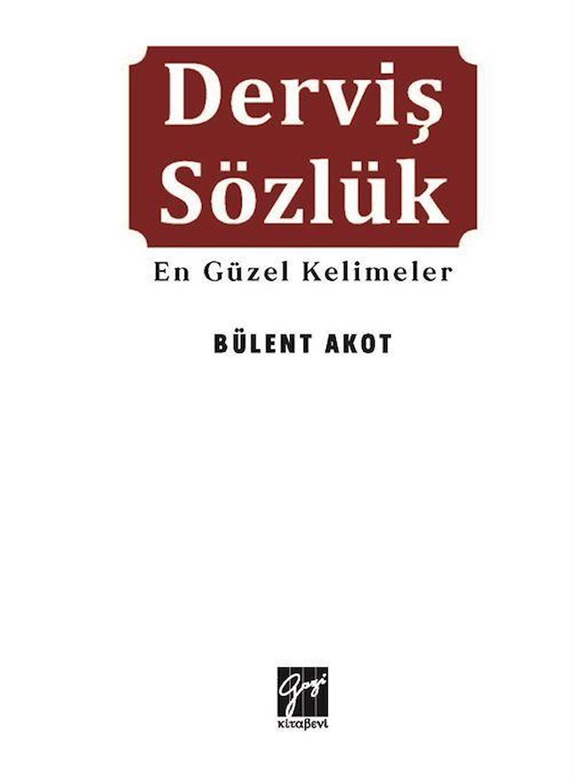 Derviş Sözlük