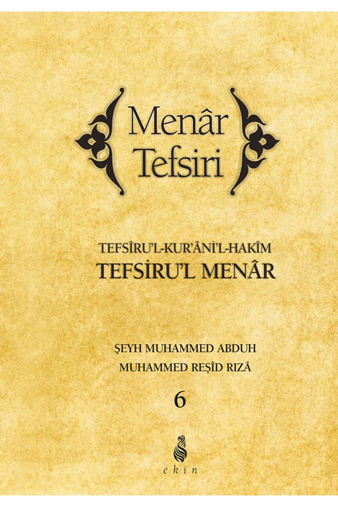 Menar Tefsiri Tefsiru'l Kur'ani'l Hakim 6. Cilt