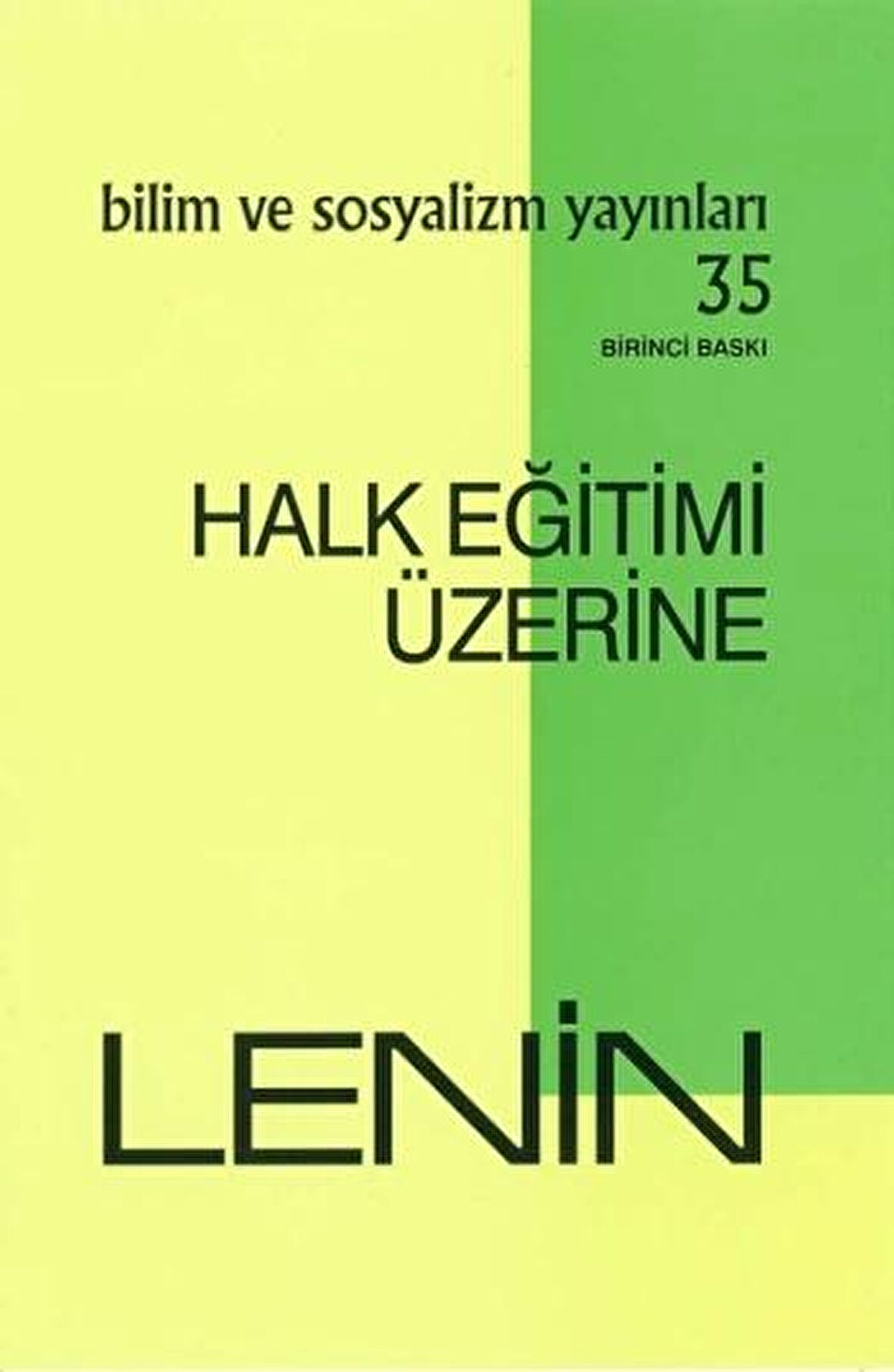 Halk Eğitimi Üzerine