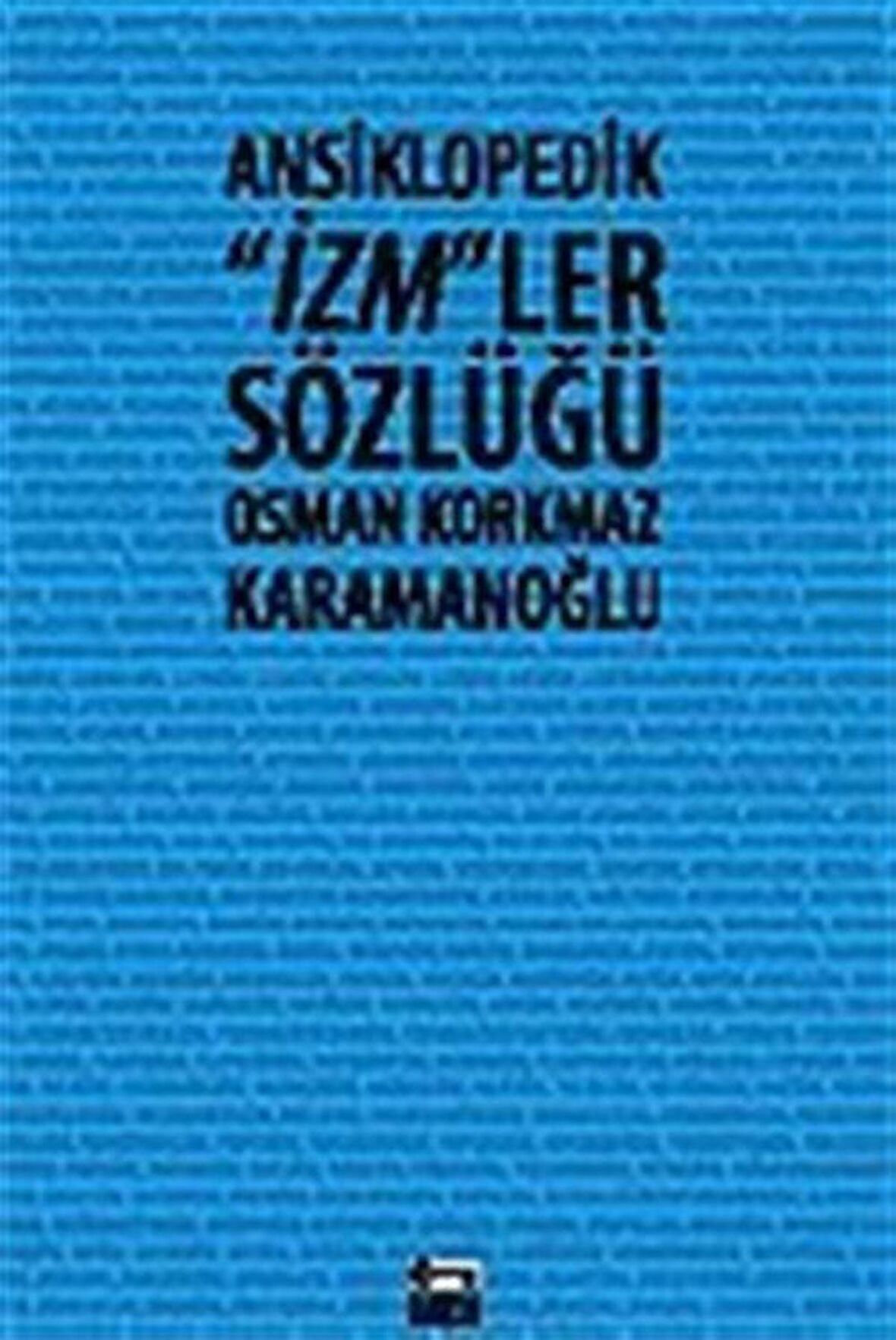Ansiklopedik "İzm"ler Sözlüğü