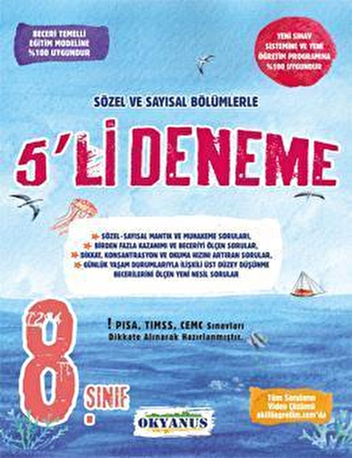 OKYANUS 8.SINIF 5Lİ DENEME