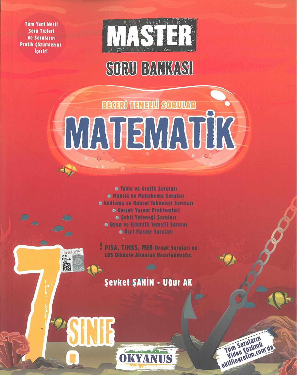 OKYANUS 7.SINIF MASTER MATEMATİK SORU BANKASI