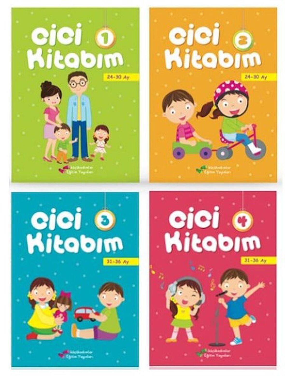 Cici Kitabım Seti - 4 Kitap