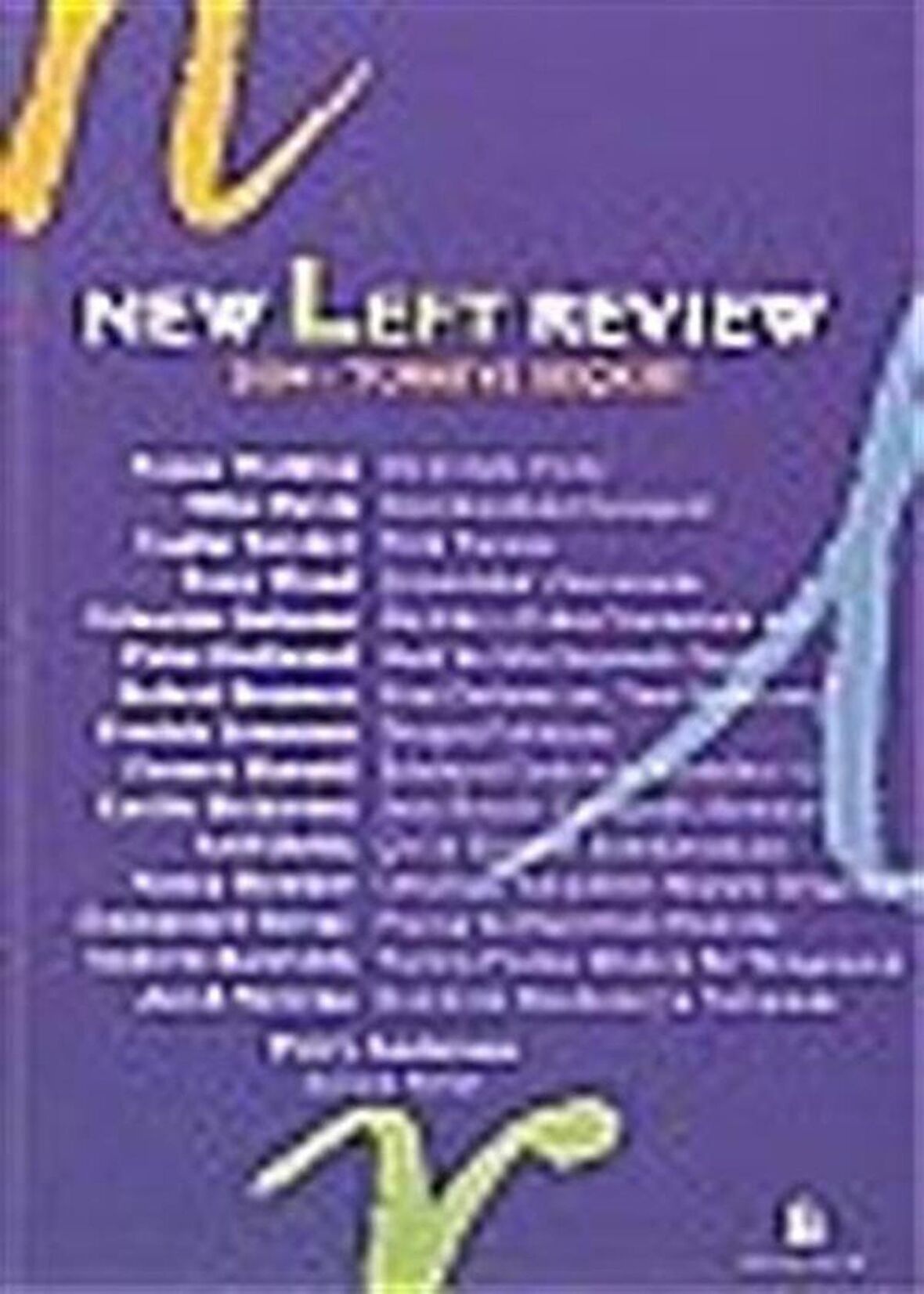 New Left Review / 2004 Türkiye Seçkisi / Kolektif