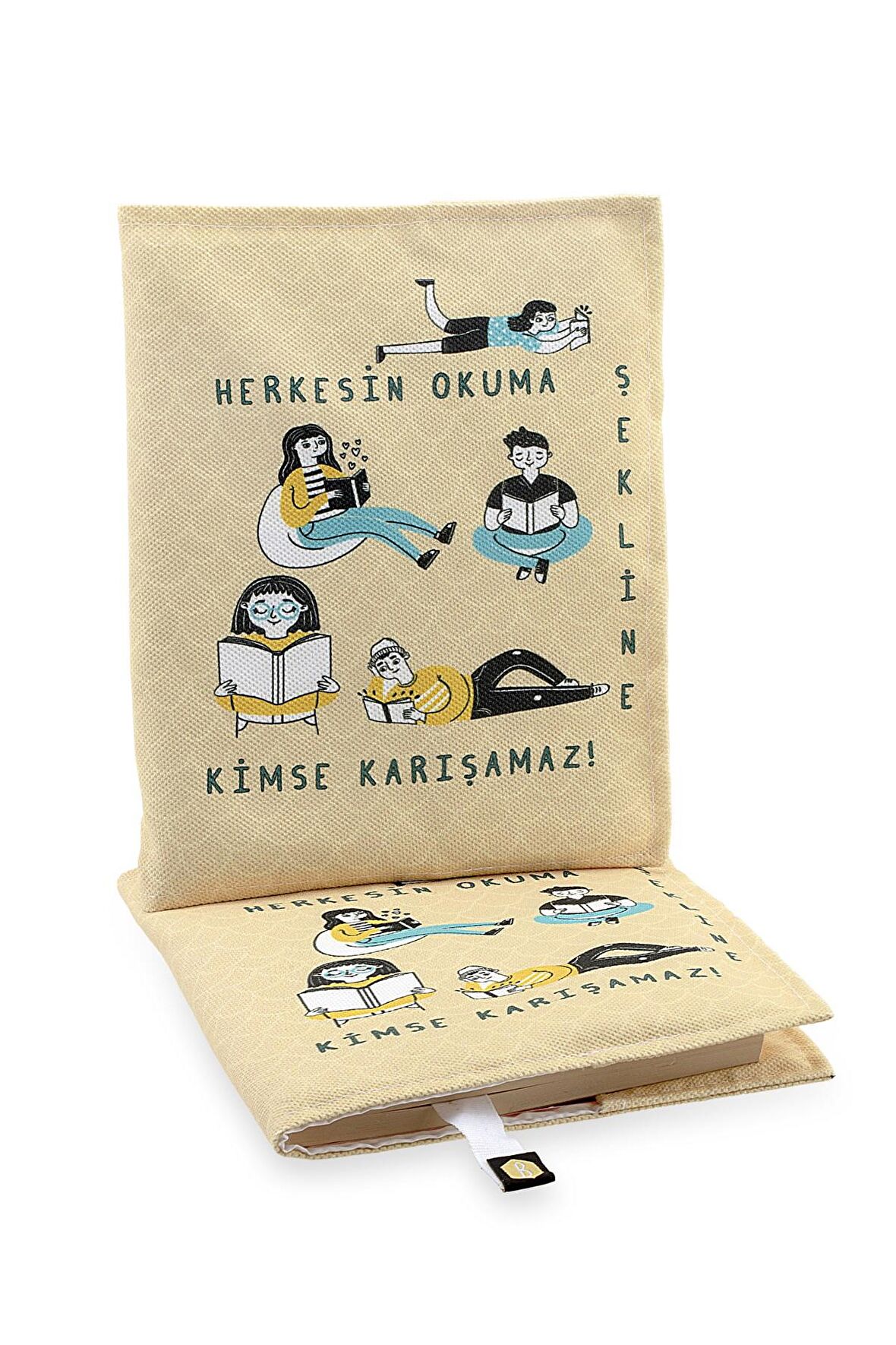 Kitap Kılıfı-Herkesin Okuma Şekline Kimse Karışamaz