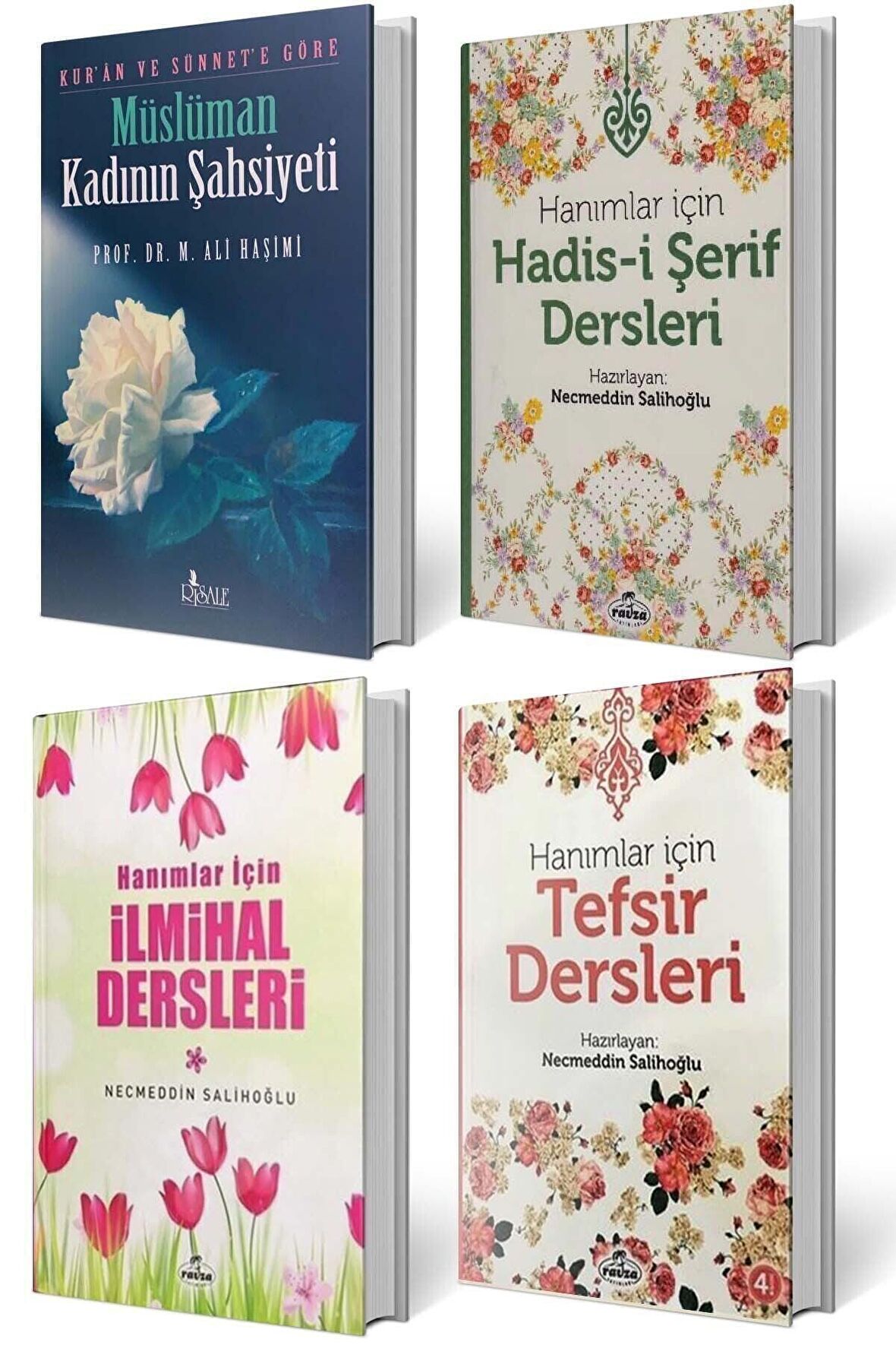 Hanımlar Için Özel 4lü Set -hadis-i Şerif / Ilmihal Ve Tefsir Dersleri /müslüman Kadının Şahsiyeti