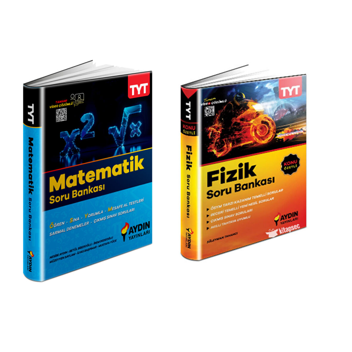 TYT Matematik & Fizik Soru Bankaları