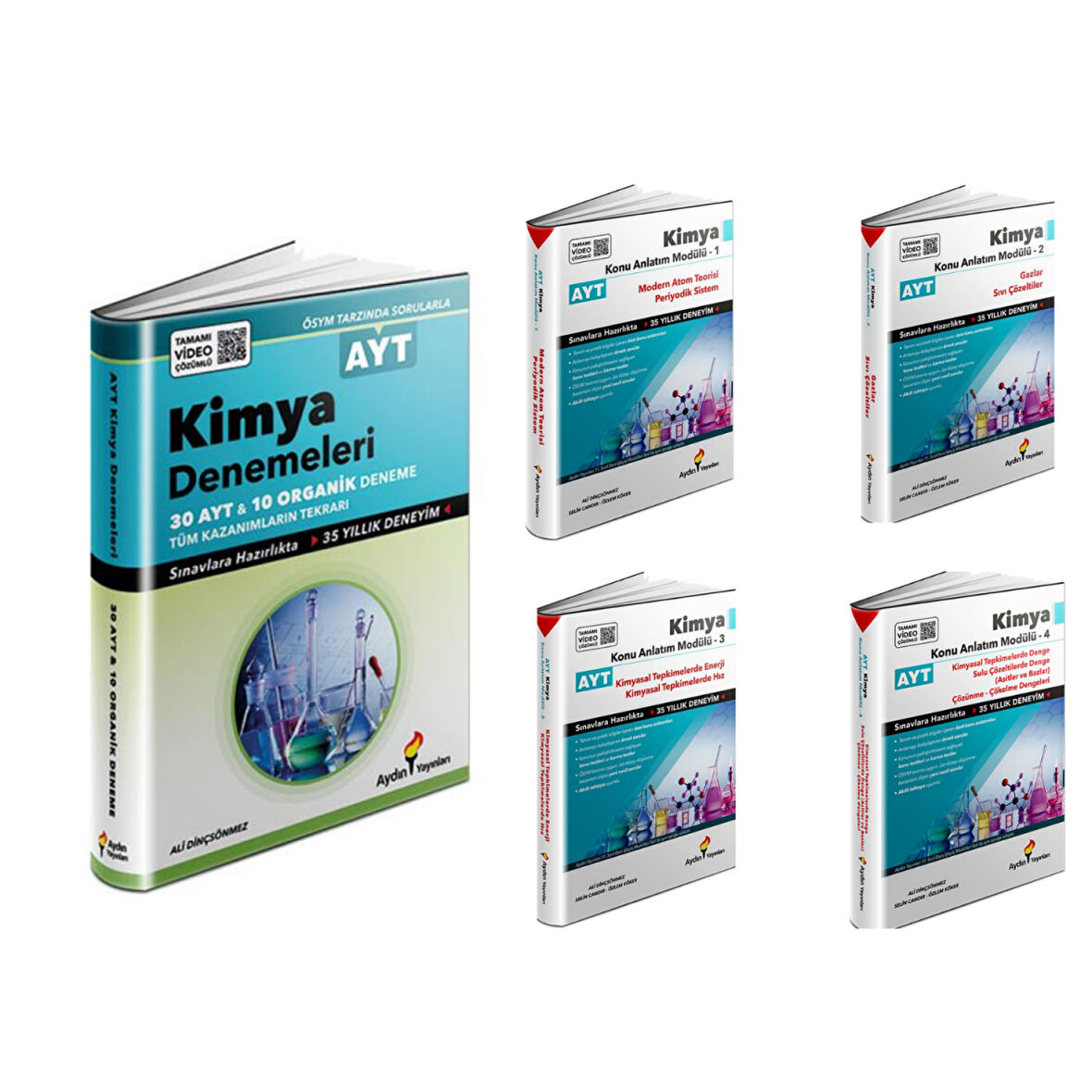 AYT Kimya 30 Deneme & AYT Kimya (1,2,3,4) Modülleri