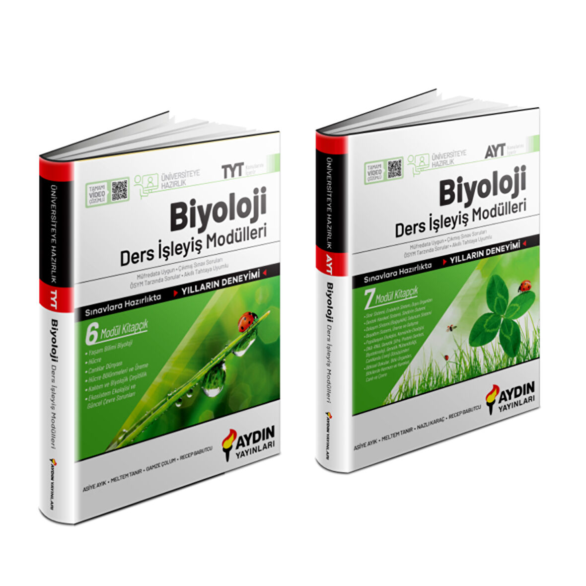 TYT & AYT Biyoloji Ders İşleyiş Modülülleri
