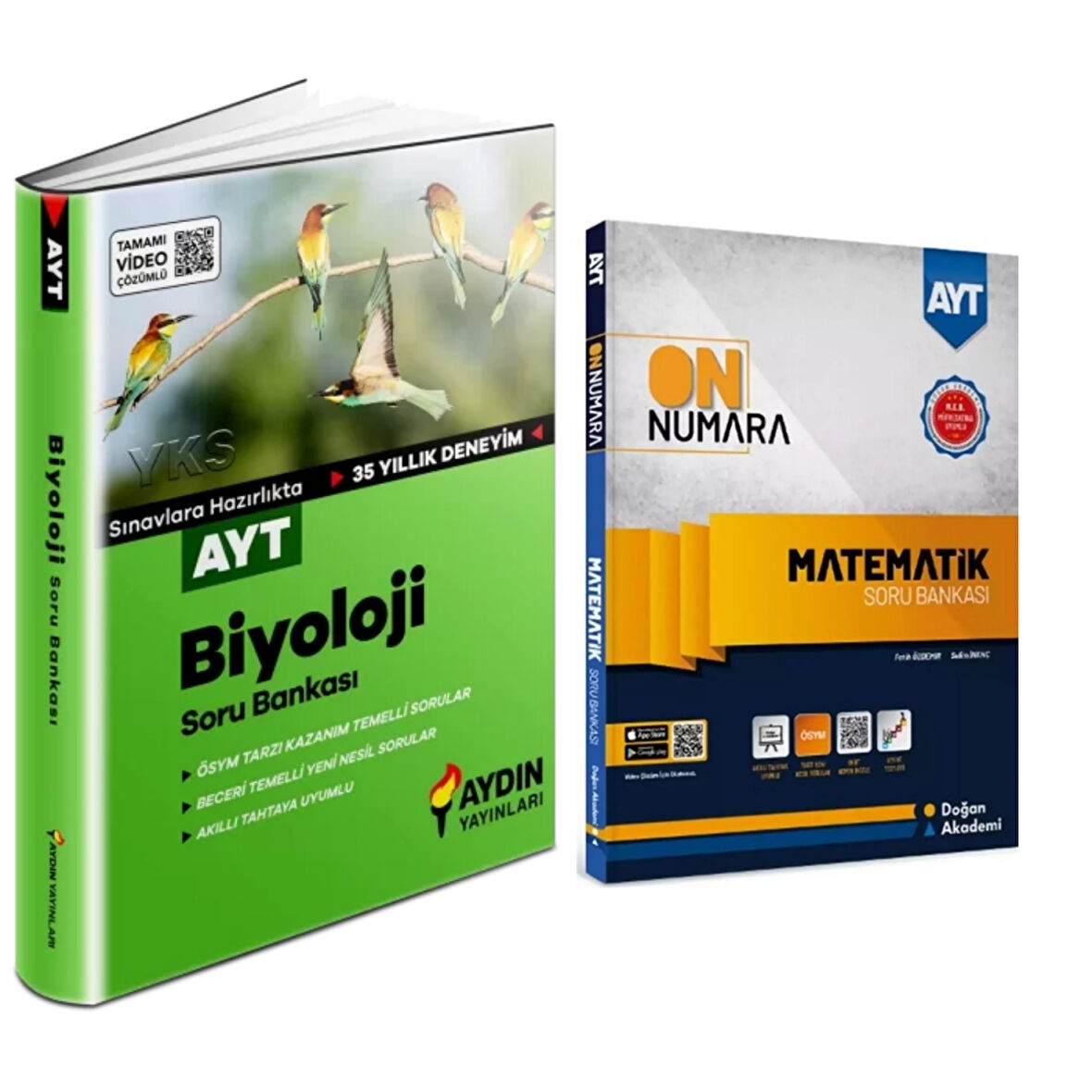 Ayt Biyoloji & On Numara Matematik Soru Bankası