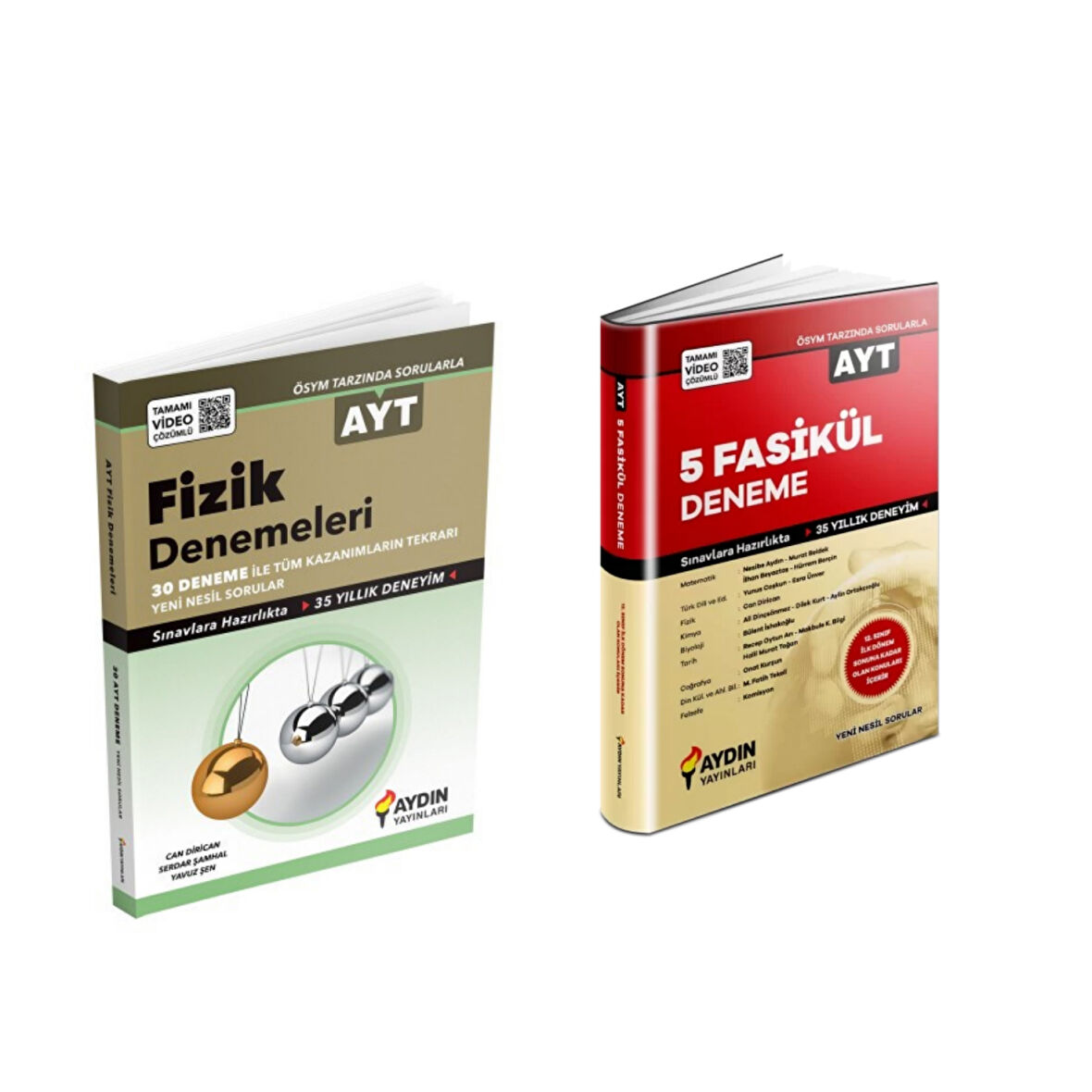 Ayt Fizik & 5 Fasikül Deneme