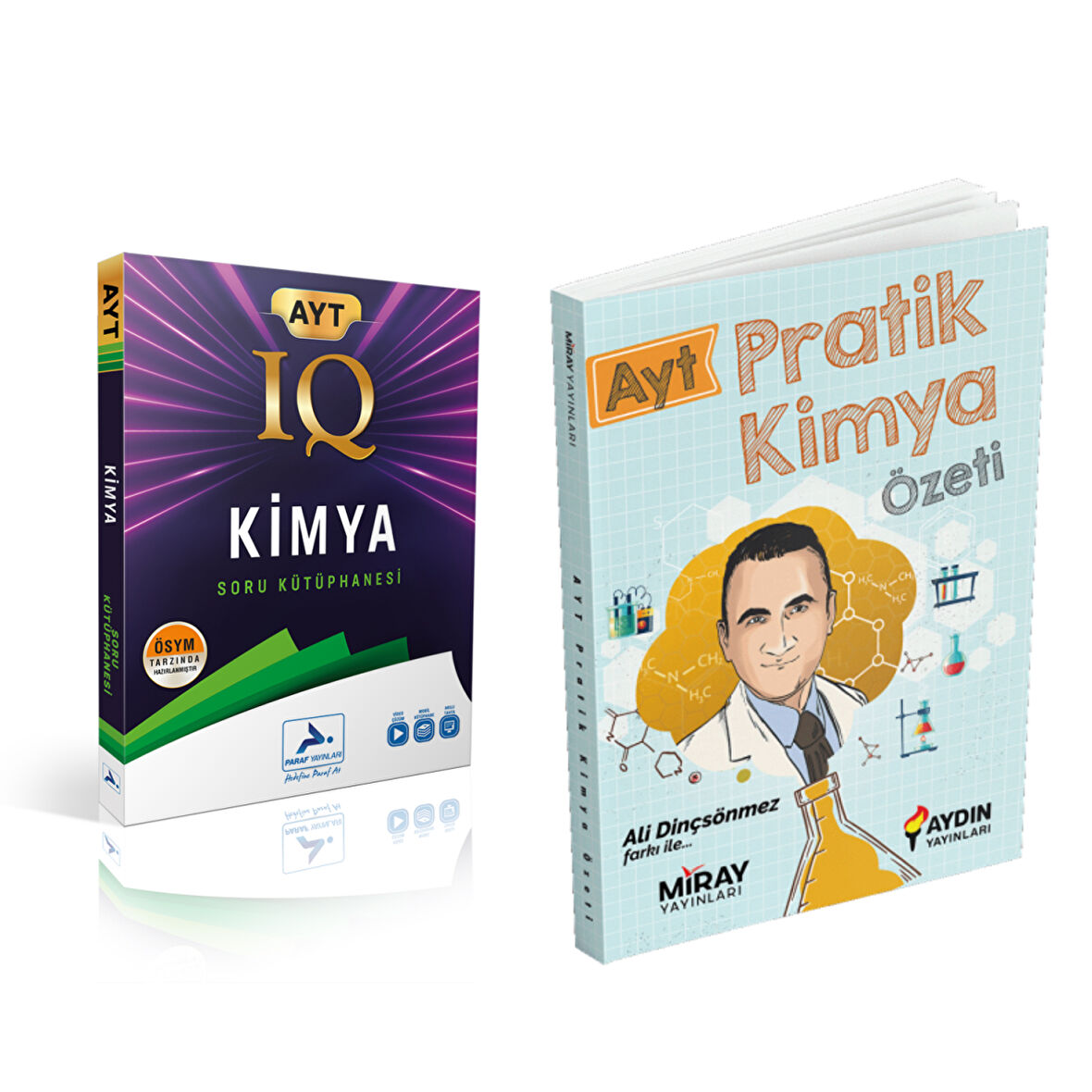 Paraf Yayınları Iq Ayt Kimya Soru Kütüphanesi & Ayt Pratik Kimya Cep   Özeti