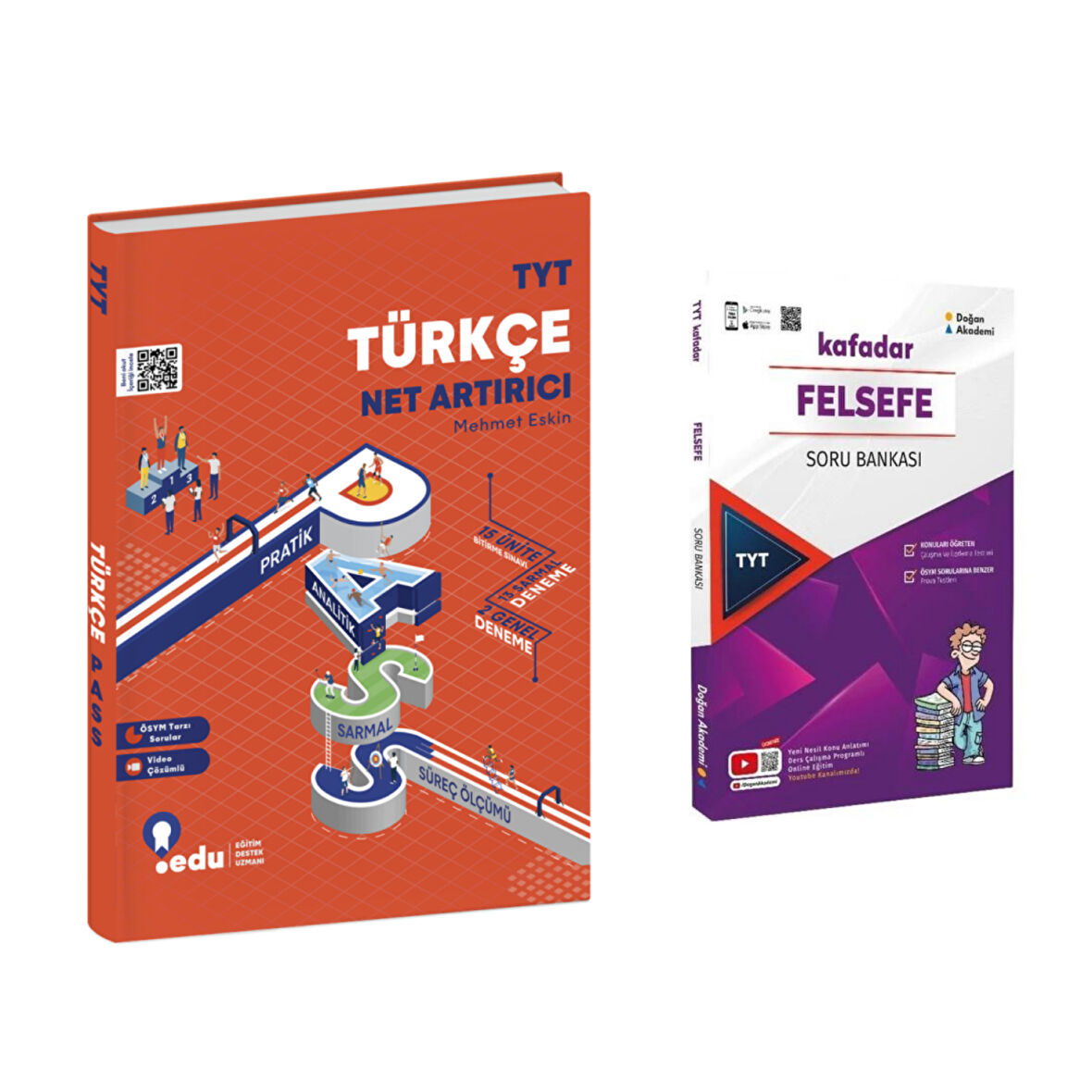 Edu Yayınları Tyt Türkçe Net Artırıcı & Felsefe Soru Ban.