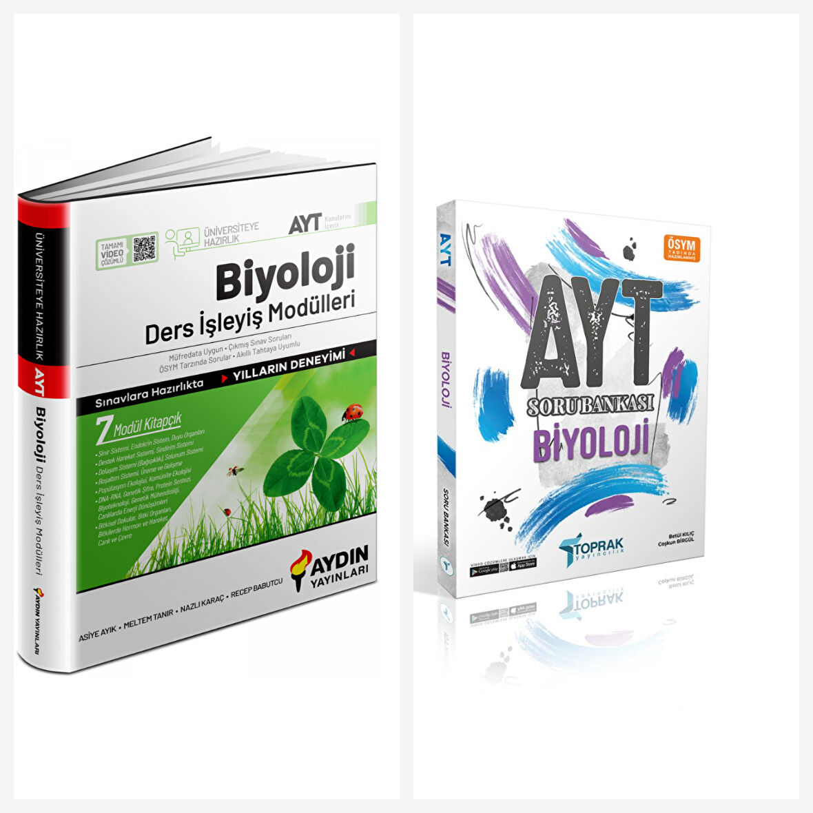Üniversiteye Hazırlık AYT Biyoloji Ders İşleyiş Modülleri & Toprak Ayt Biyoloji Soru