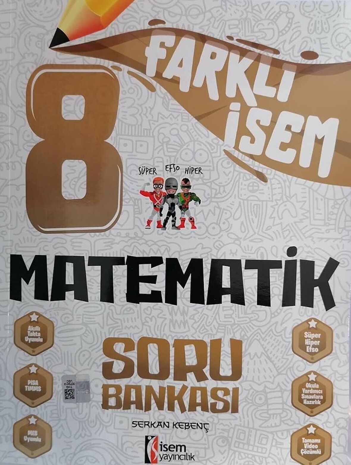 İsem Farklı İsem 8.Sınıf LGS Yeni Matematik Soru Bankası