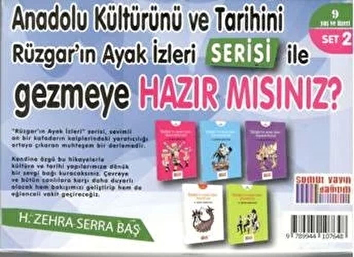 Rüzgar'ın Ayak İzleri Set 2 (5 Kitap Takım)