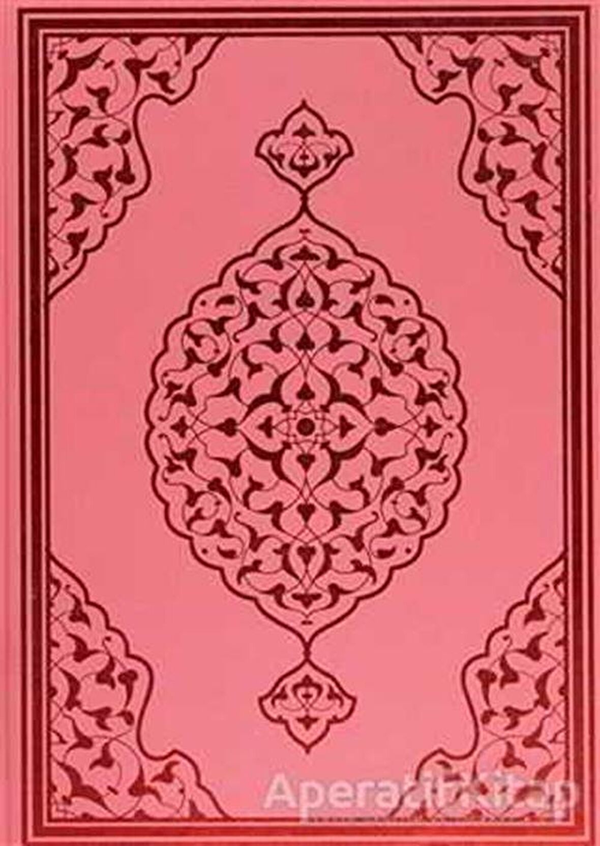 Bilgisayar Hatlı Kur'an-ı Kerim ( Pembe Kapak Rahle Boy - Kuran-012)