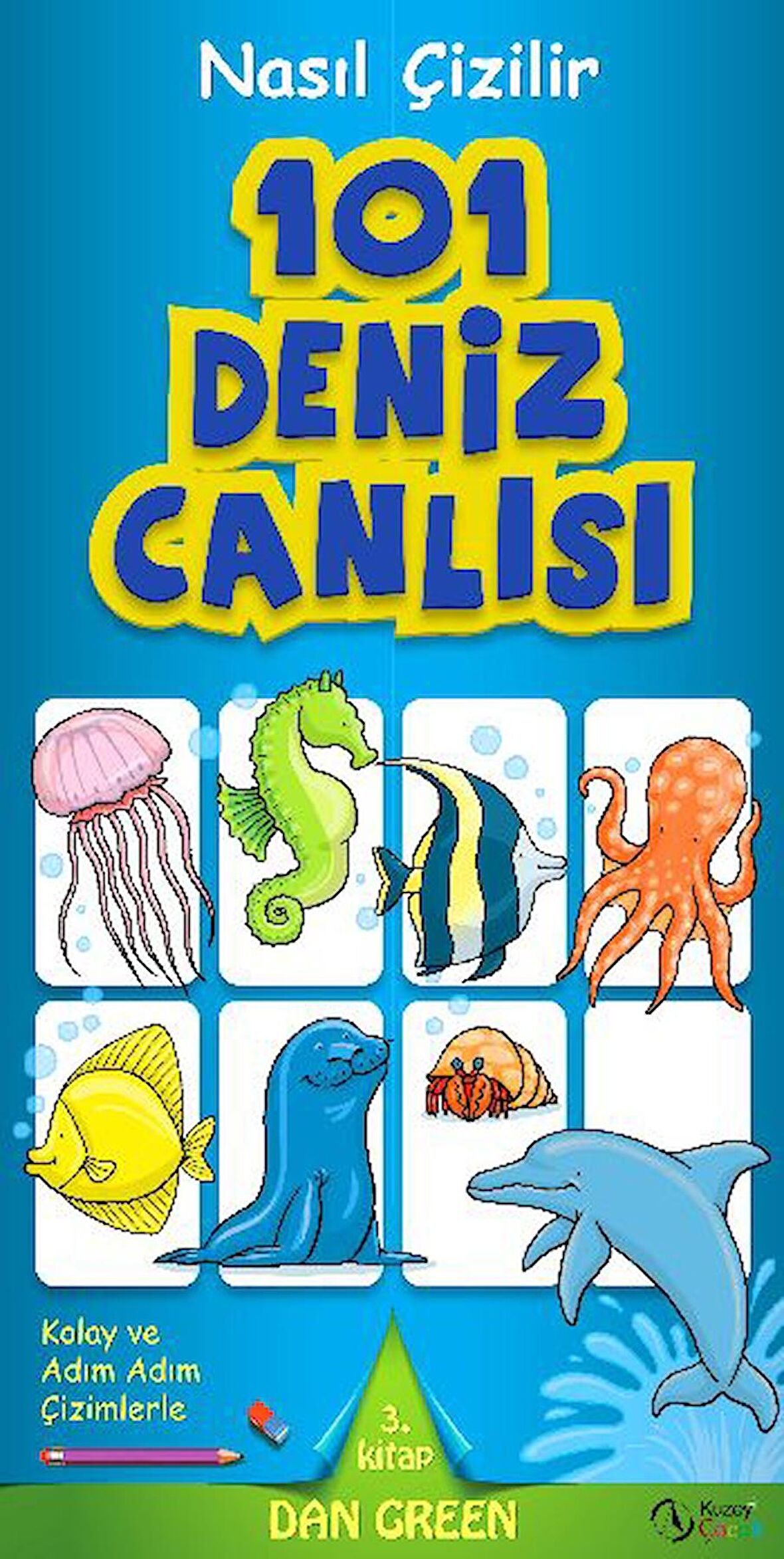 101 Deniz Canlısı  Nasıl Çizilir - 3. Kitap