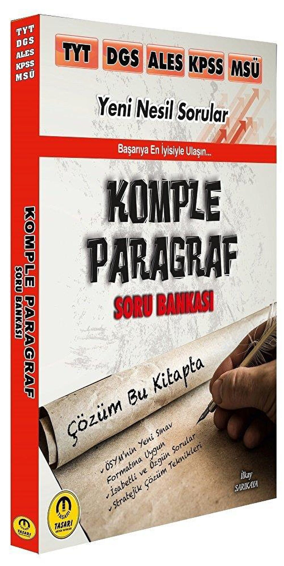 Tasarı TYT DGS ALES KPSS MSÜ Komple Paragraf Soru Bankası Çözümlü