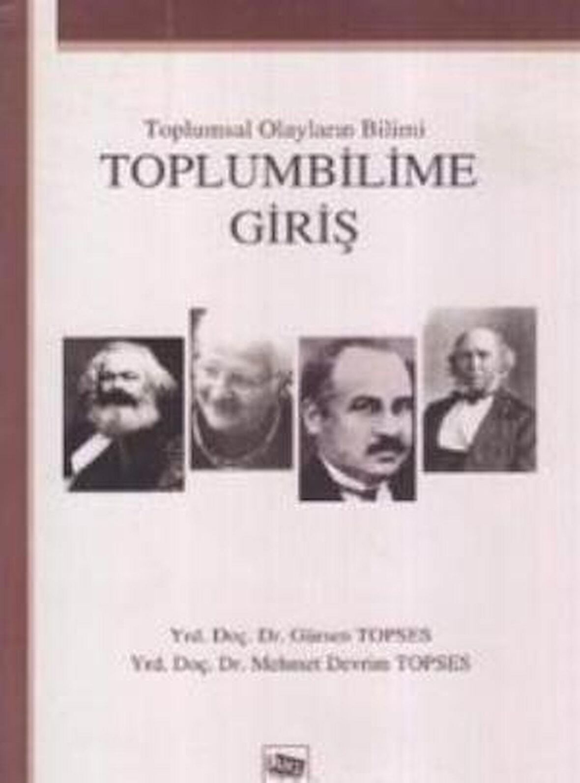 Toplumbilime Giriş