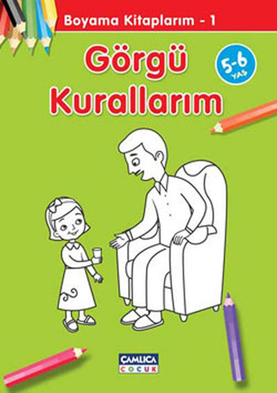 Görgü Kurallarım - Boyama Kitaplarım 1