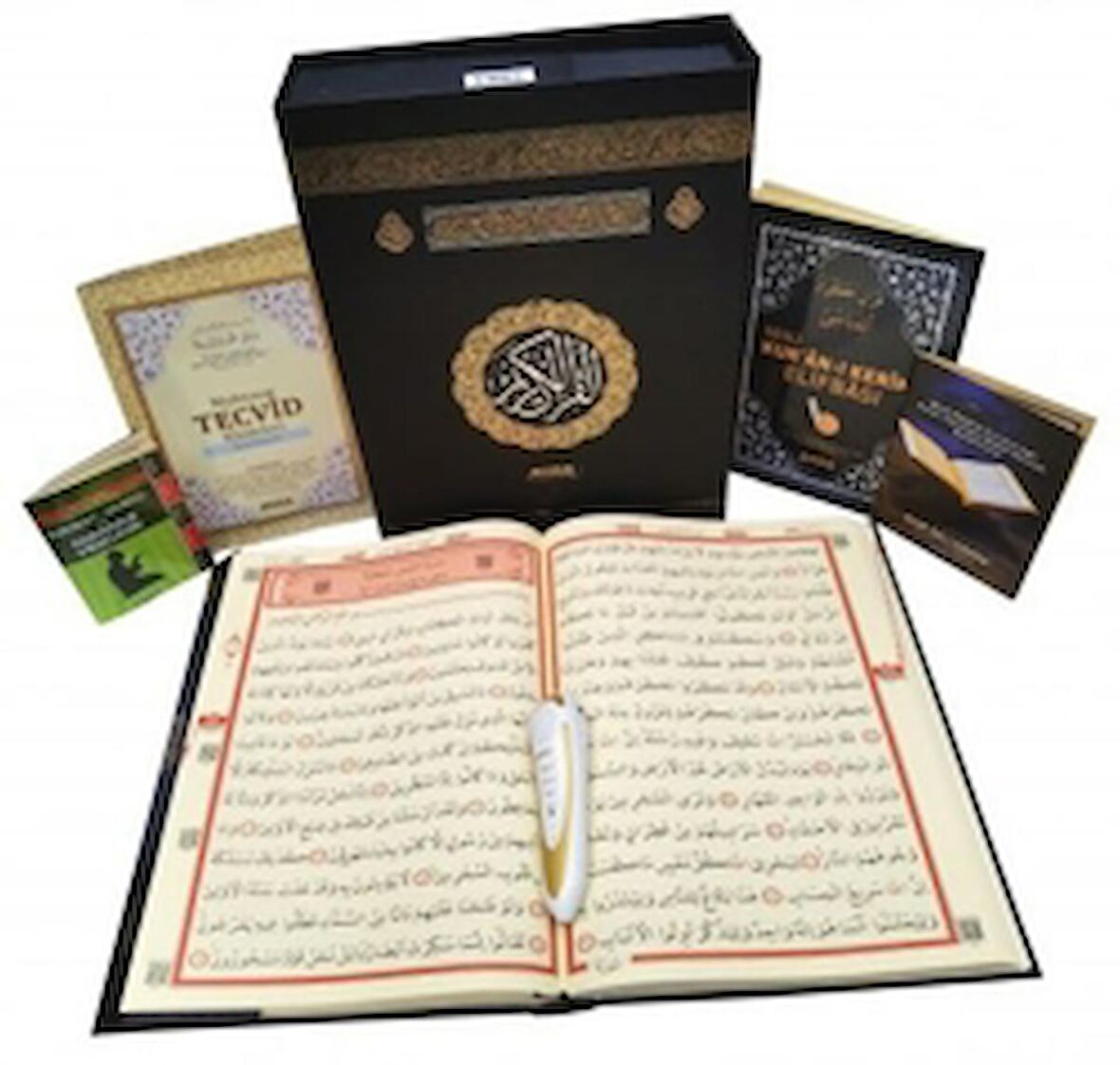 Kalem Kur'an-ı Kerim Seti V 6.1 Rahle Boy - Lüks Kutu (AYFA002)