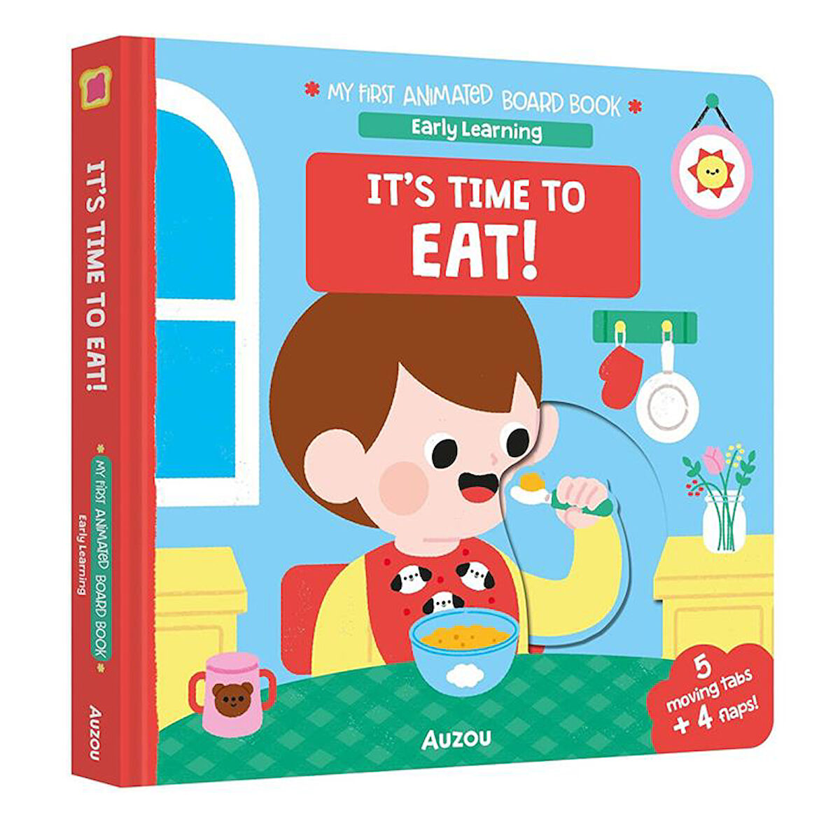 Auzou Its Time to Eat - My First Animated Board Book