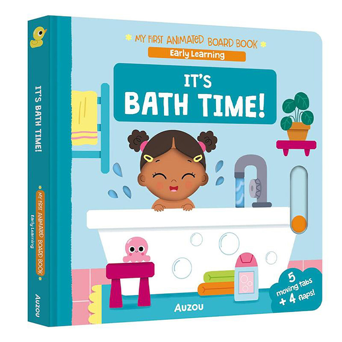 Auzou Its Bath Time - My First Animated Board Book