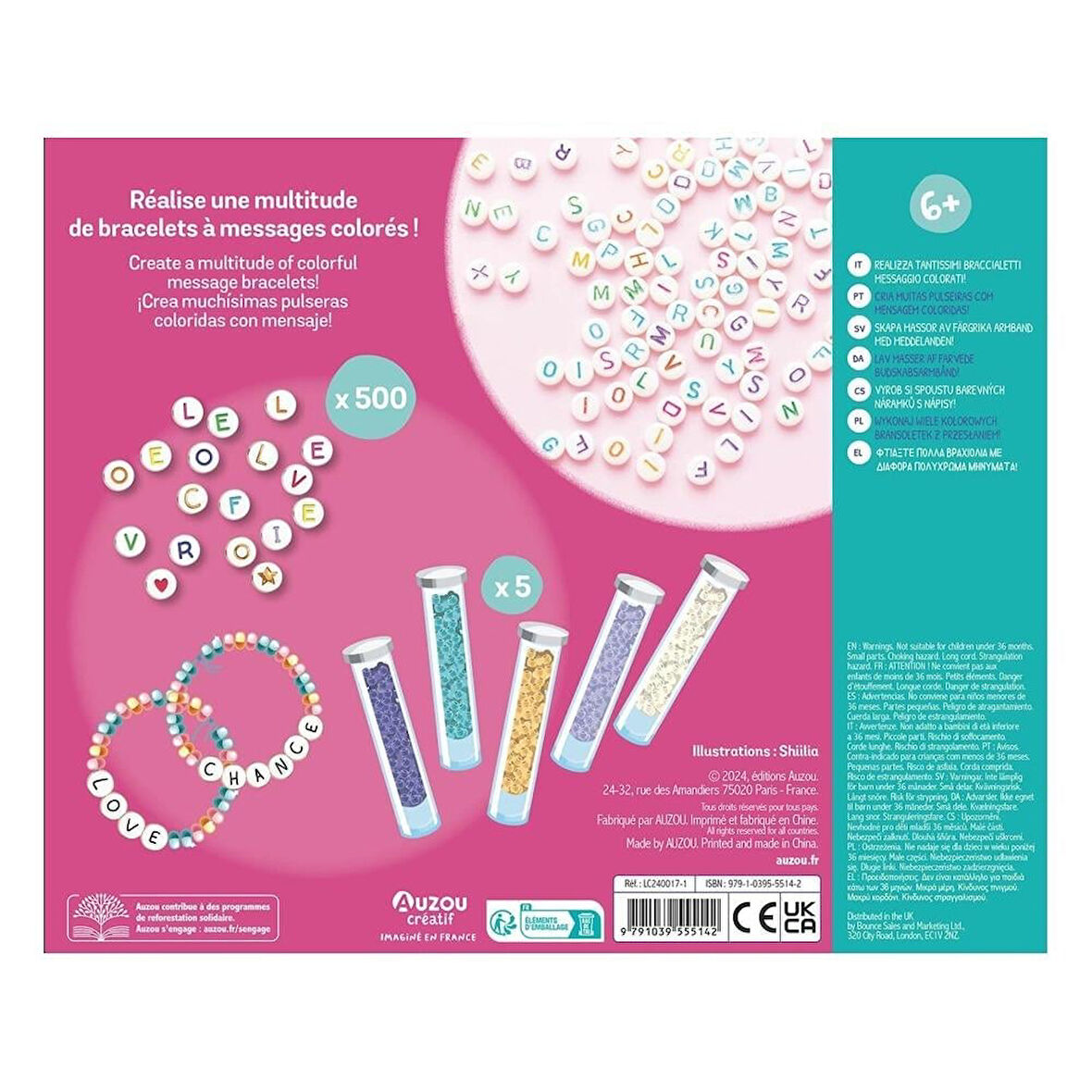 My Artistic Kit - My message bracelets