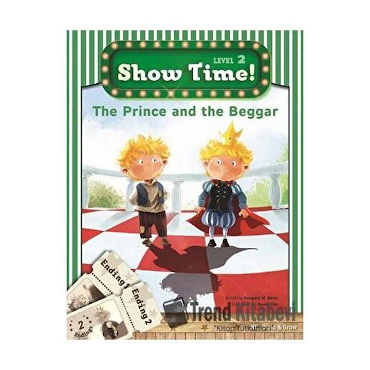 The Prince and the Beggar + Workbook + MultiROM; Show Time Level 2 / Nüans Publishing /