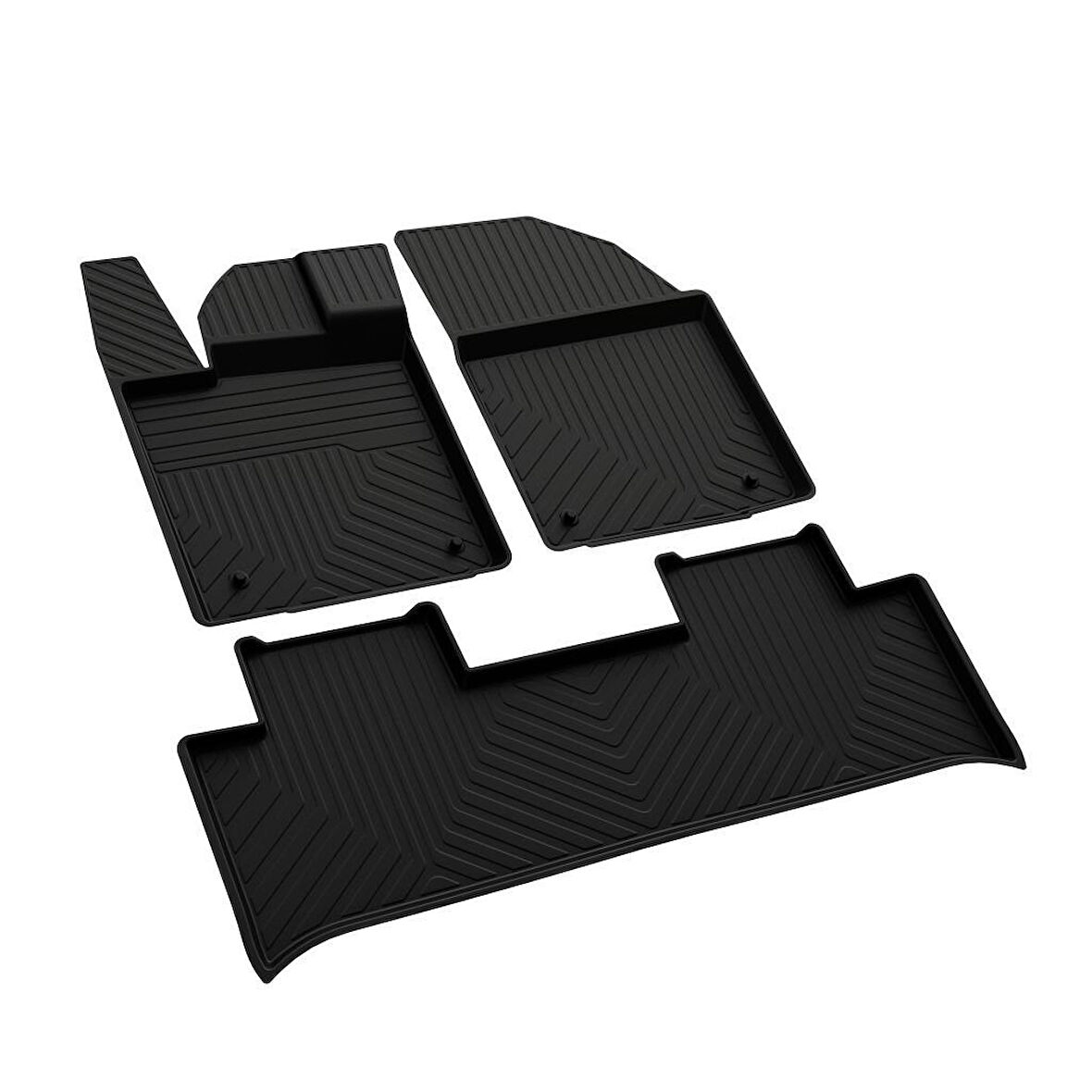 TOGG T10F Ferrous 4D Havuzlu Kauçuk Paspas 2025 ve Üstü