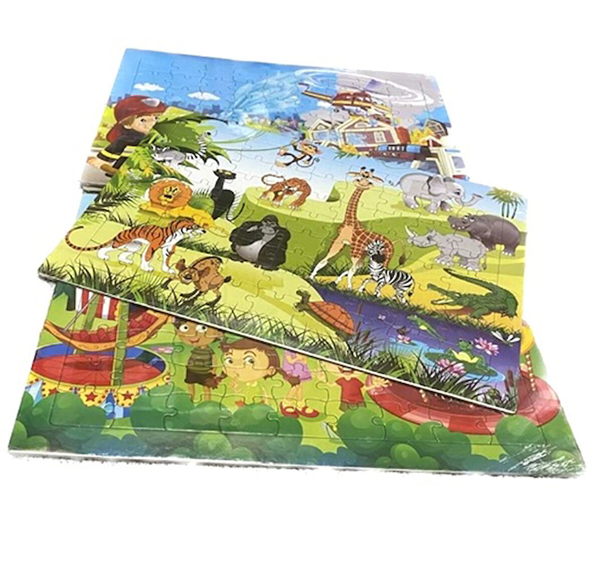 Puzzle 25X35 Yapboz - 3 adet