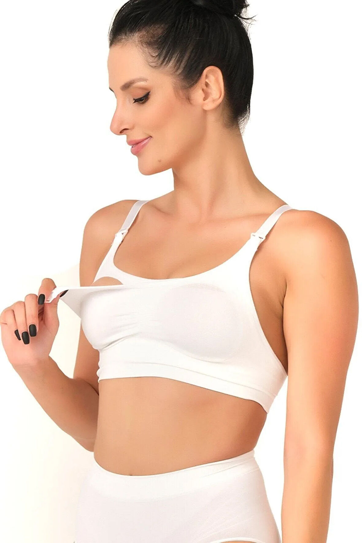 Seamless Toparlayıcı Özellikli Emzirme Sütyeni 5320 Ten