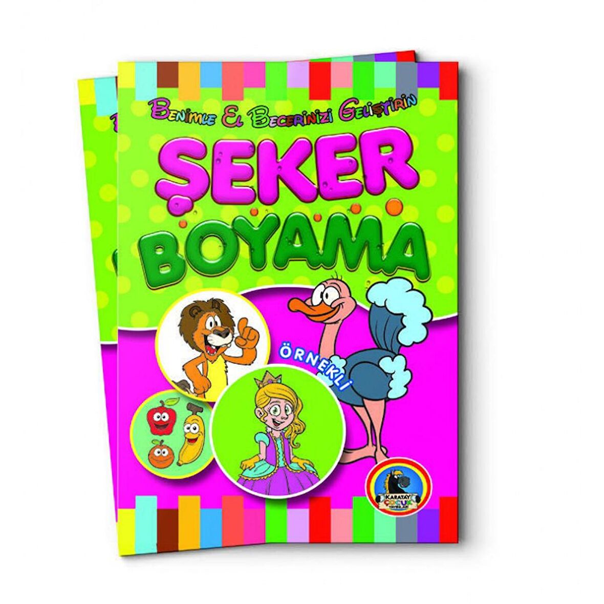 Karatay - Şeker Boyama 128 Sayfa 19X27