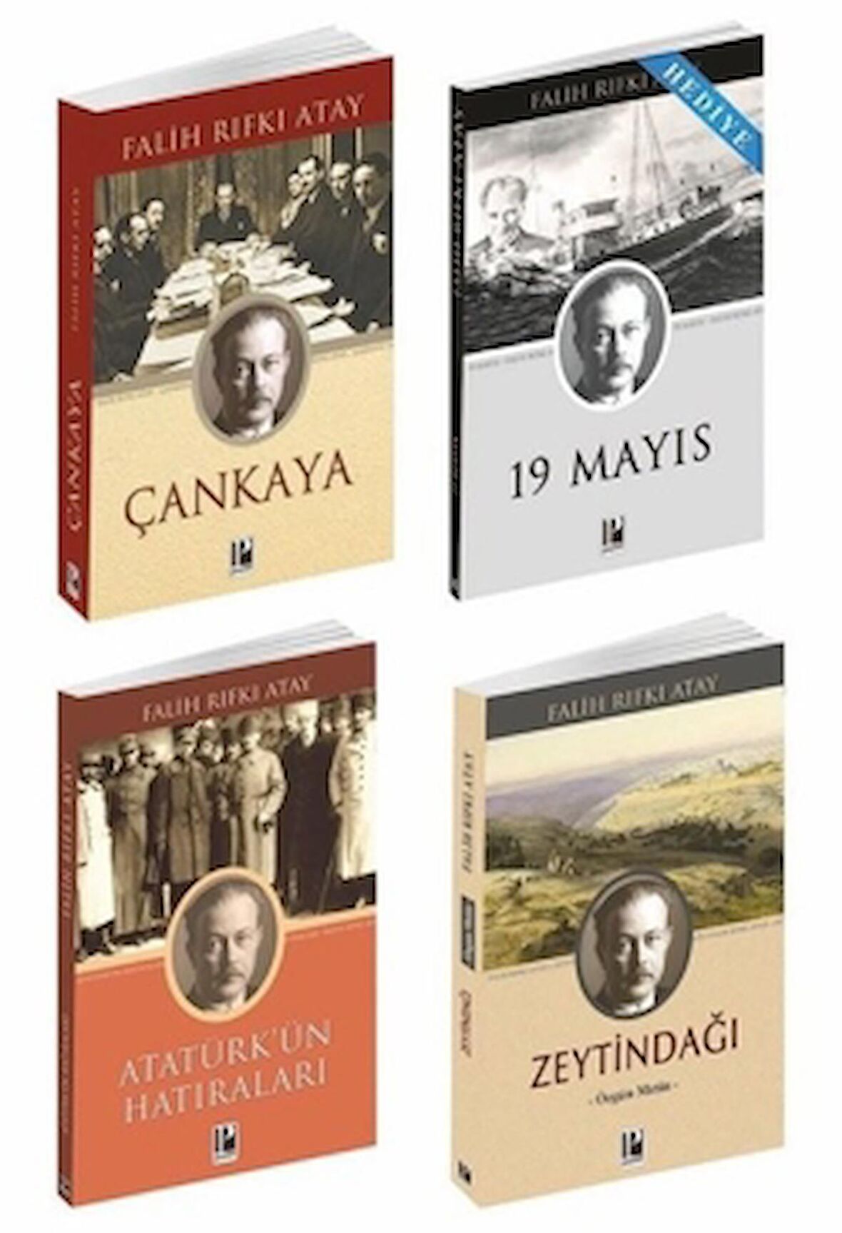 Zeytindağı - Çankaya Atatürk'ün Hatıraları Seti - 4 Kitap Takım (19 Mayıs Kitabı Hediyeli)