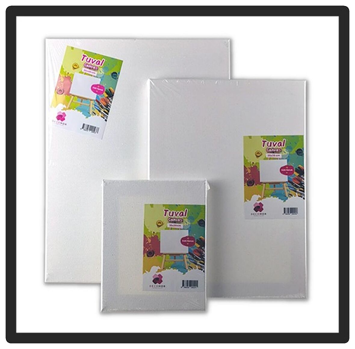 Decomor Canvas Tuval 35X50 Kaliteli