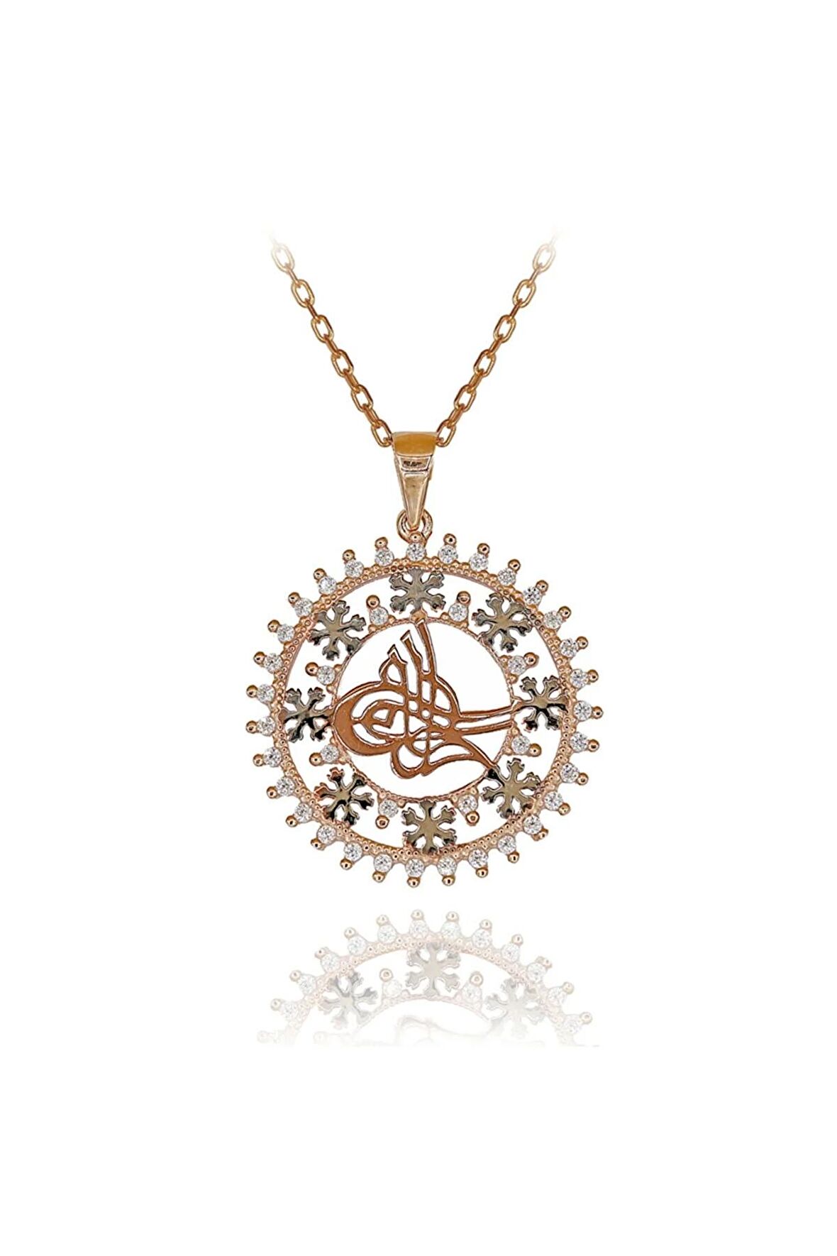 Kartanesi Tuğra Kolye 925 Ayar Gümüş