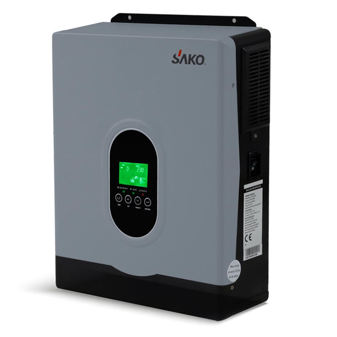 Sako E-SUN 1.6kW / 12V Tam Sinüs Akıllı Voc 30-400 VDC