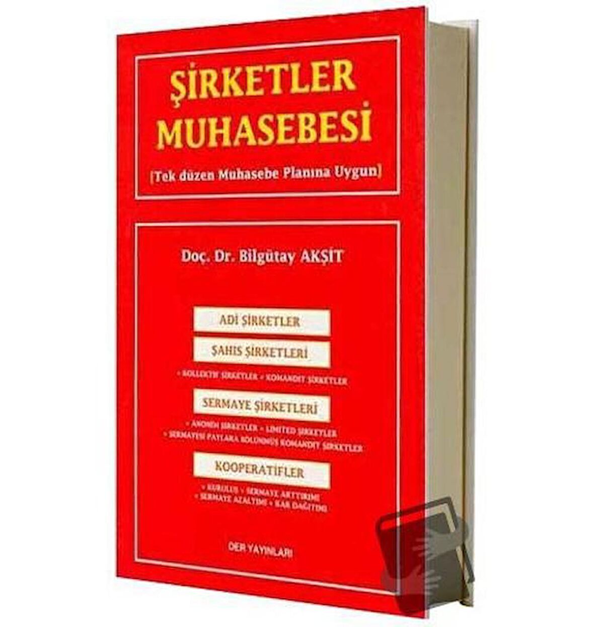 Şirketler Muhasebesi Tekdüzen Hesap Planına Uygun