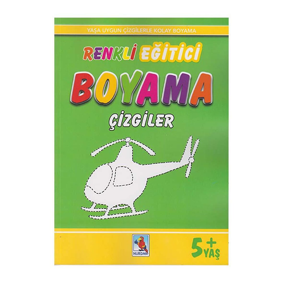 Renkli Eğitici Boyama Çizgiler 5+ Yaş