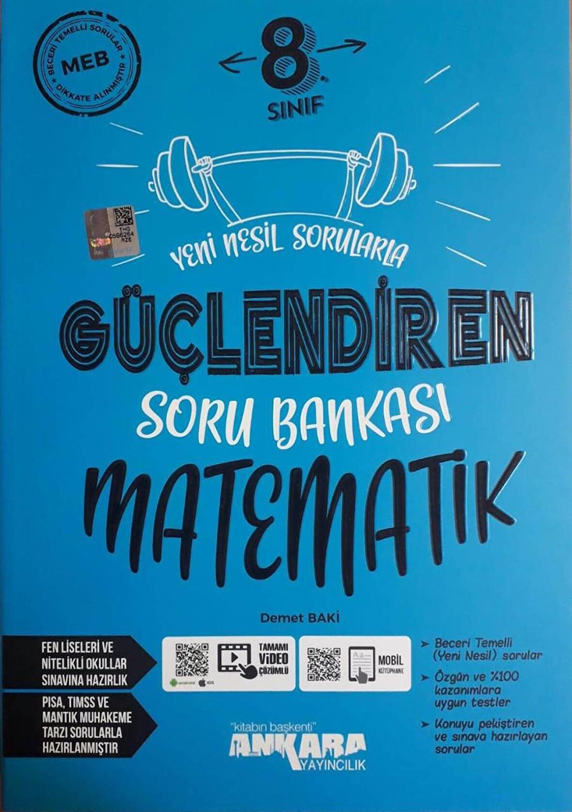 Ankara Yayıncılık 8.Sınıf LGS Güçlendiren Matematik Soru Bankası