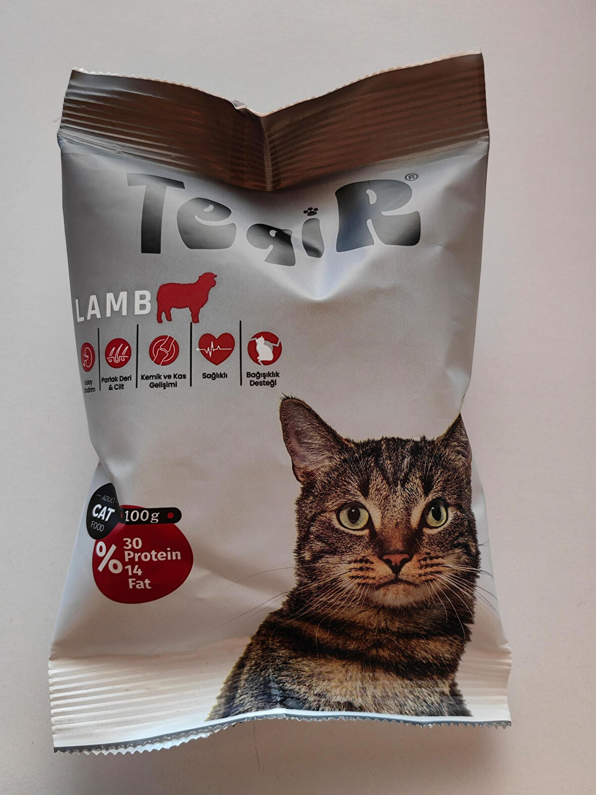 TEQİR Lamb Kedi Maması 100 gr