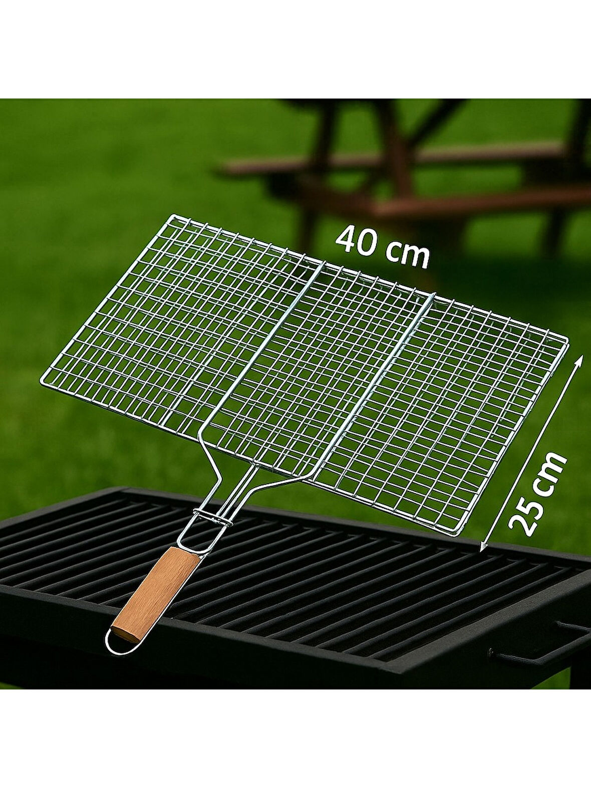 25X40CM KAFESLİ TEL IZGARA