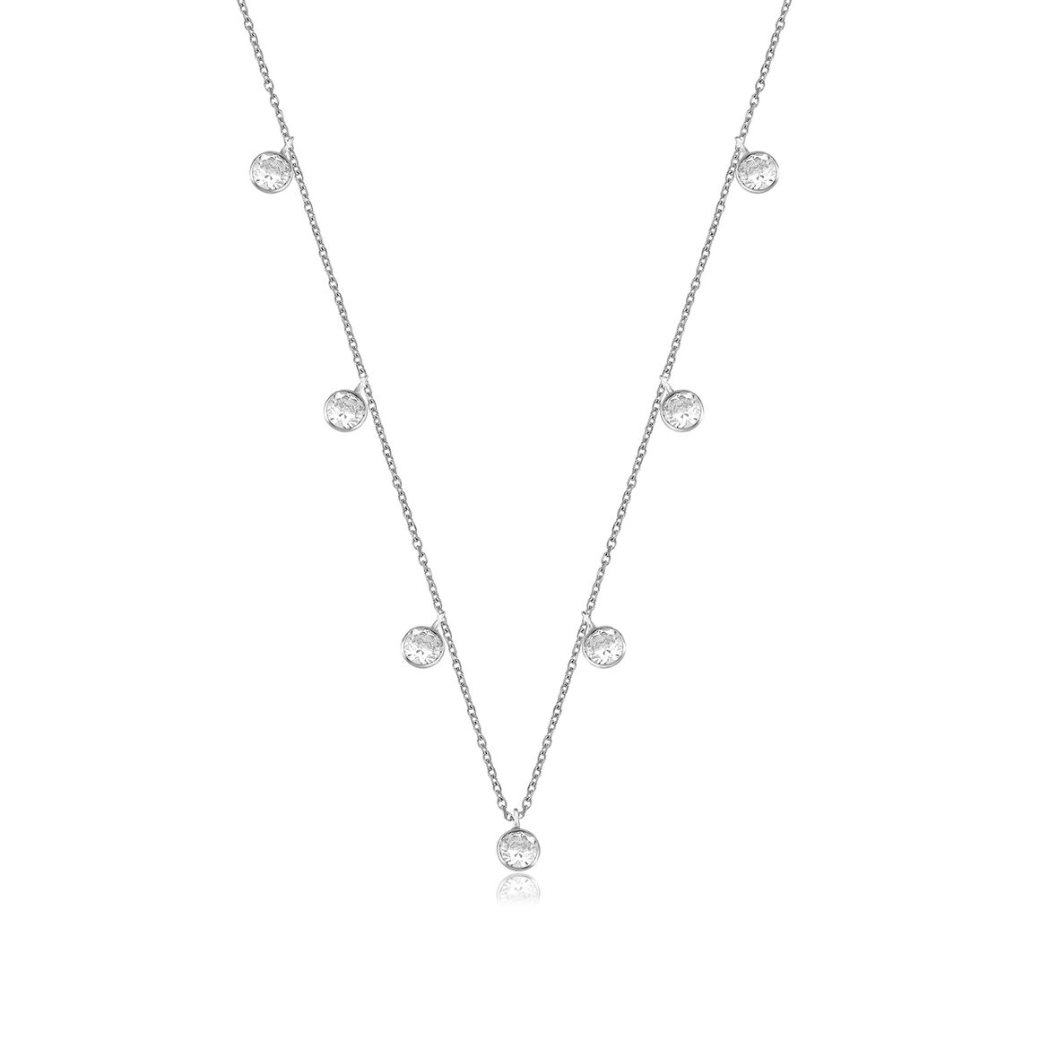 EMILIANO JEWELLERY SİLVER 925 AYAR ZİRKON TAŞLI TİFFANY KOLYE